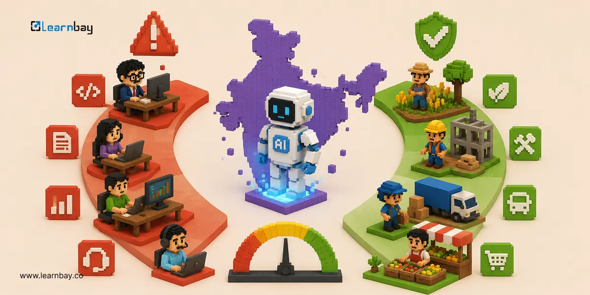 An image shows Impact of AI on career roles and job tasks