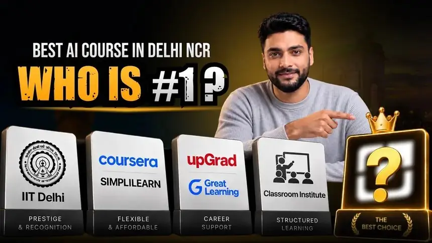 Best AI course in Delhi, Gurugram or Noida? The top five for 2026