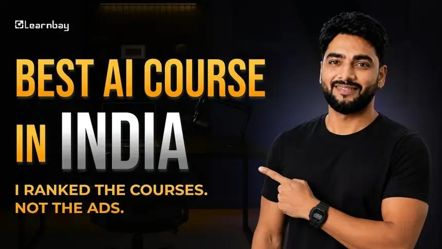 Best AI course in India? I ranked all 9 so you don't have to